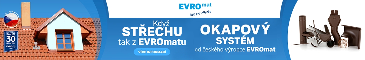 Evromat - střechy a okapový systém